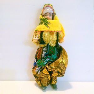 Vintage Middle Eastern Afghanistan? Souvenir Doll